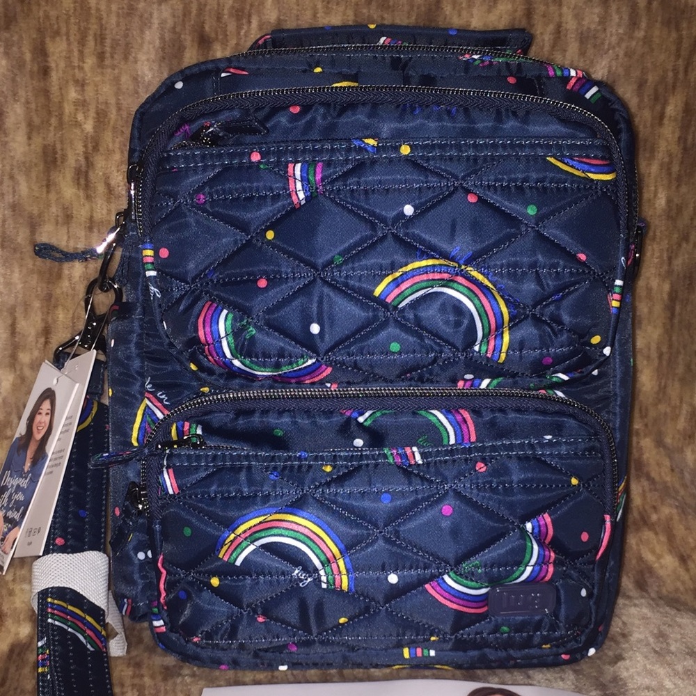 Lug Compass Rainbow Navy